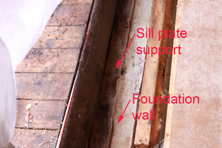 Everything removed - ready for repair